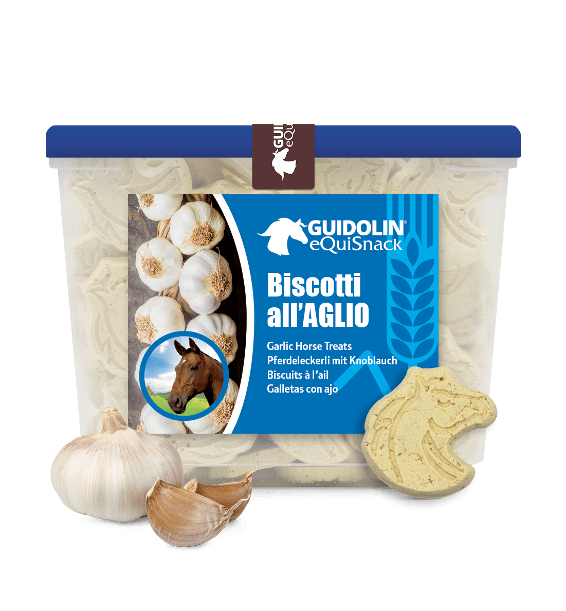 Biscotti aglio per cavalli 700gr